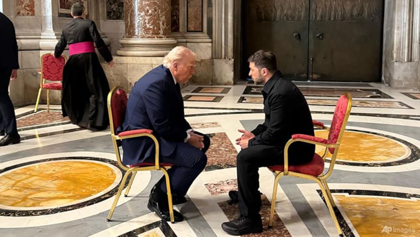 Trump and Ukraine's Zelenskyy have 'very productive' meeting in Rome: US official Trump and Ukraine's Zelenskyy have 'very productive' meeting in Rome: US official