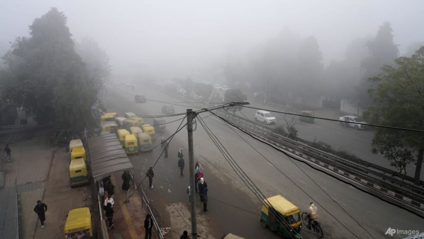 Dense fog over Indian capital delays flights, trains