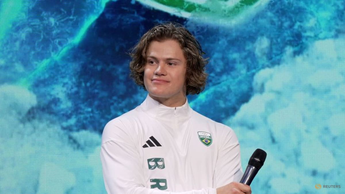 Alpine skiing-Brazilian rebel Pinheiro Braathen inspired by Italian hero Tomba in bid for historic gold