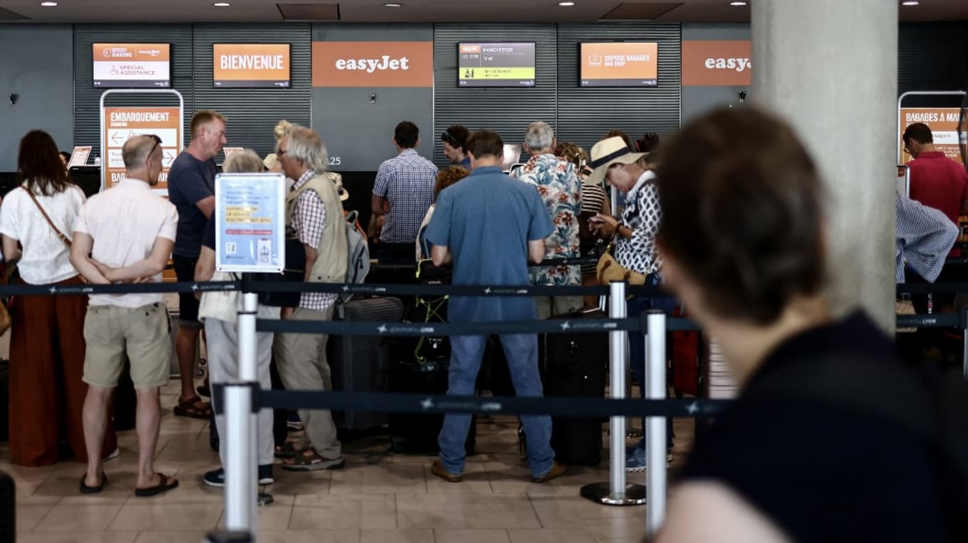 易捷航空的法国机组人员罢工 约100趟航班取消