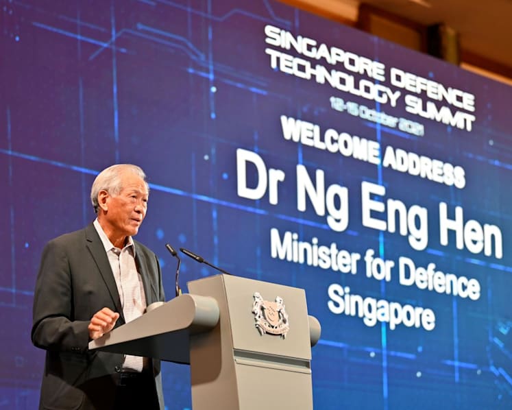 Military use of artificial intelligence has potential for ‘destruction and disruption’: Ng Eng Hen