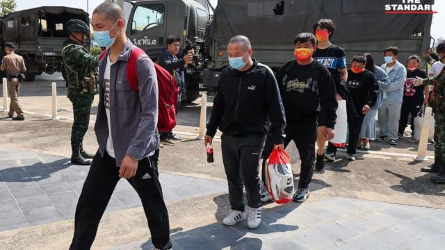 缅甸园区交出61名“猪仔”到泰国  包括39名中国人