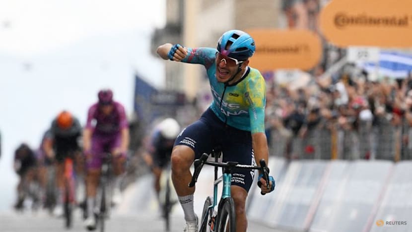 Italy's Ballerini sprints to stage six victory on Giro d'Italia