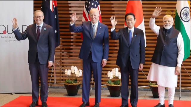 拜登任内最后一场四方安全对话 料谈南中国海问题