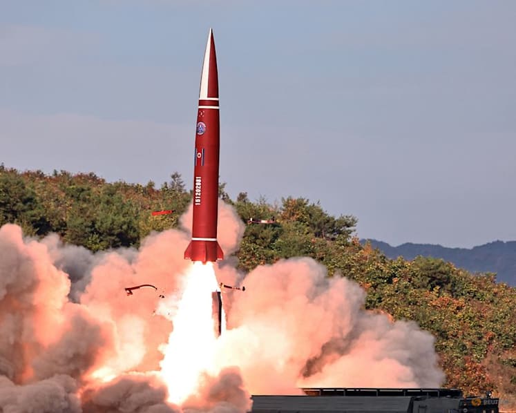 North Korea's Kim showcases missile capable of reaching US as Trump signals possible meeting