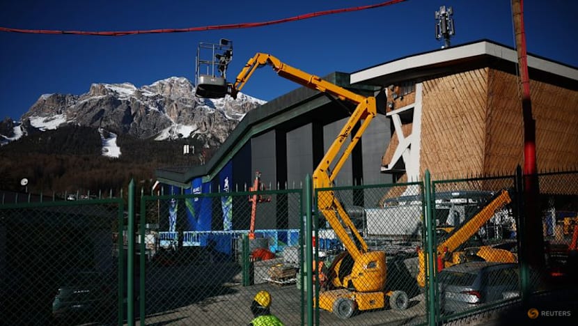 Organisers rush to complete Milano-Cortina sliding centre, hockey venue
