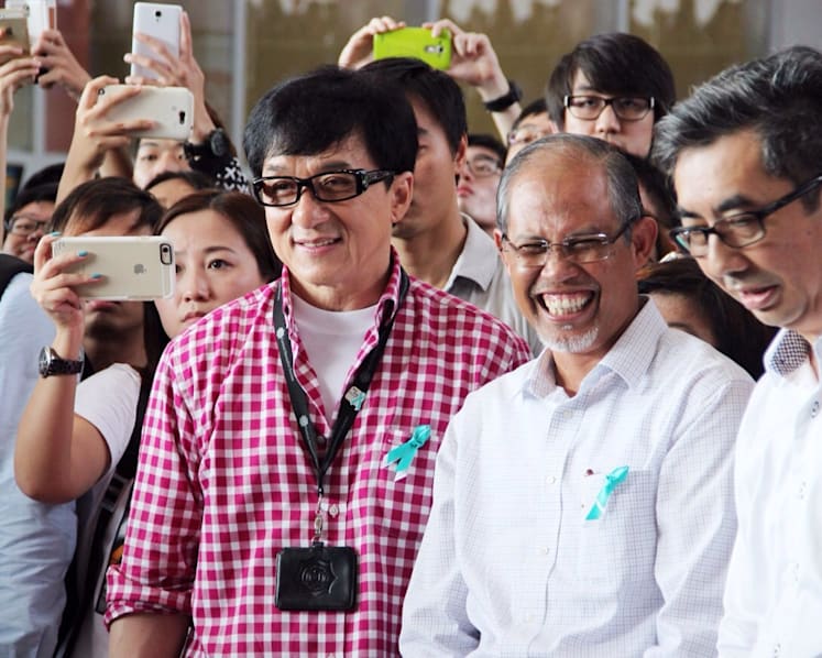 Jackie Chan named Singapore's first celebrity anti-drug ambassador