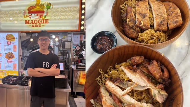 “炒饭王”面食版本　30岁摊主创不同口味、配料的“炒快熟面”