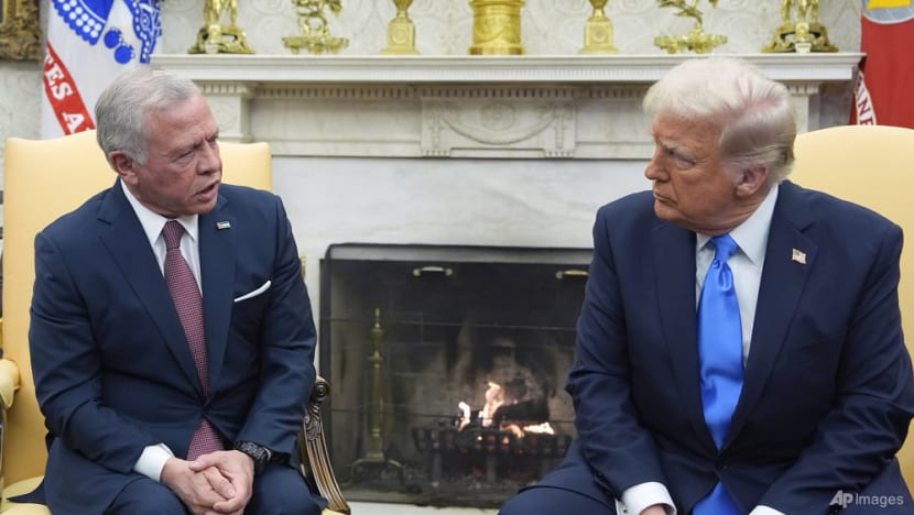 Trump presses Jordan to take in Palestinians from Gaza; king opposes displacement Trump presses Jordan to take in Palestinians from Gaza; king opposes displacement