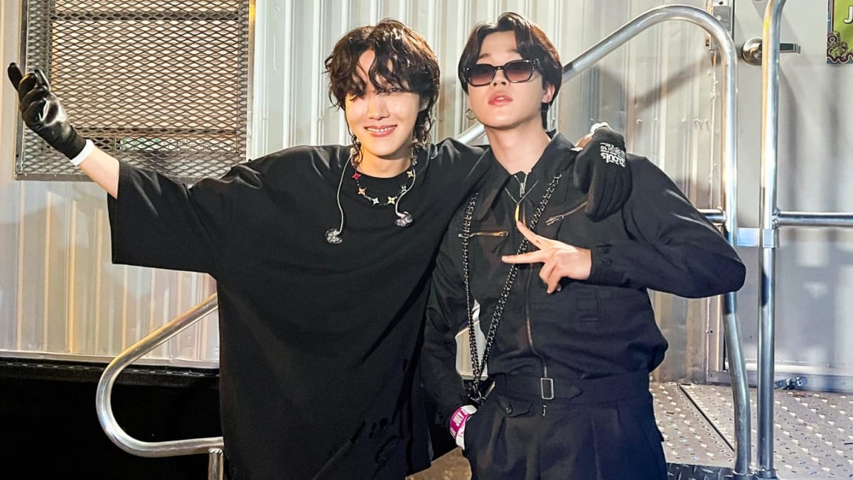 JO1／iKON／BTS／JIMIN／J-HOPE BTS's V enjoys time with J-Hope and Jimin in the U.S.