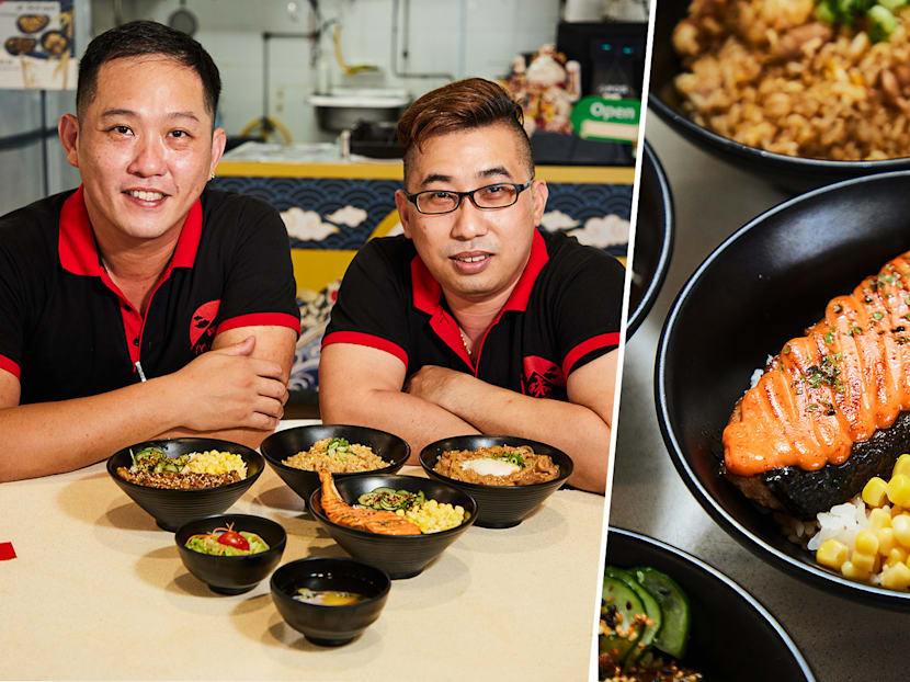Comforting Japanese Rice Bowls From $5.80 By Ex-Sushi Tei Sous Chef & Captain Turned Hawkers