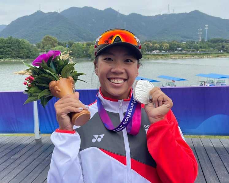 Singapore kayaker Stephenie Chen punches ticket to Paris Olympics