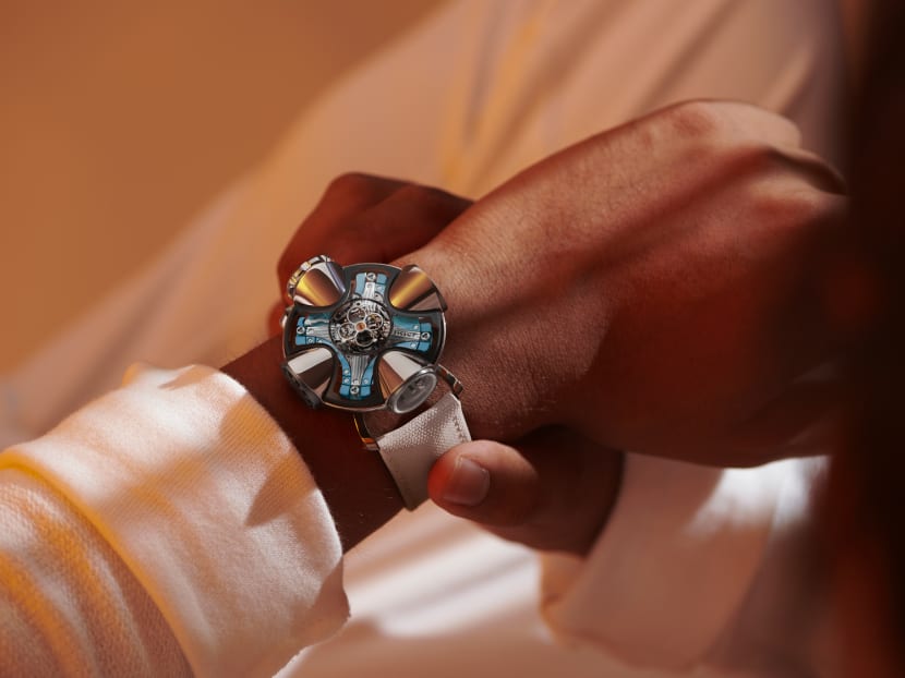The new MB&F HM11 Architect was inspired by Charles Haertling’s Brenton House from the 1960s The new MB&F HM11 Architect was inspired by Charles Haertling’s Brenton House from the 1960s