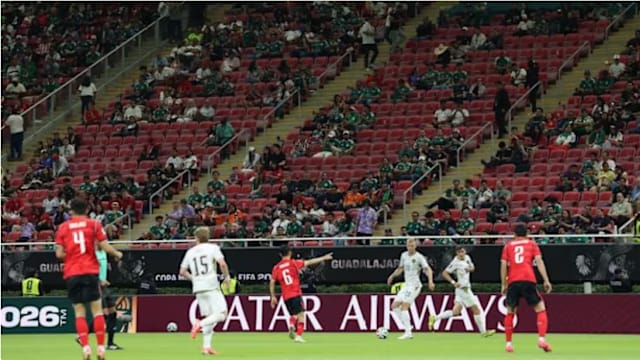 韩国对捷克一战观众席空位明显 国际足联数据引质疑