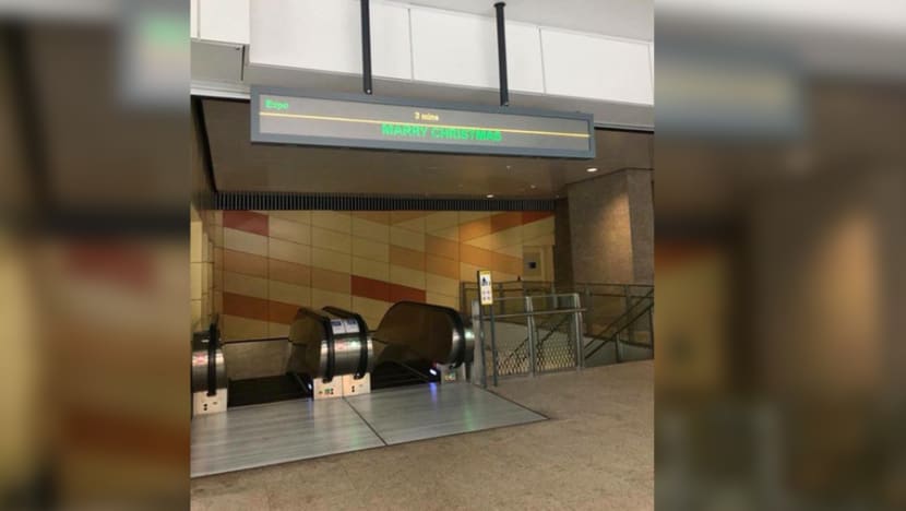 SBS Transit says sorry for ‘Marry Christmas’ greeting at MRT station