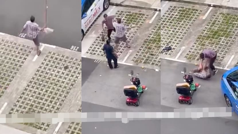 2 men trade blows at open air car park in Hougang; police investigating