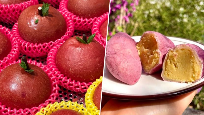Viral Apple & Sweet Potato-Shaped Buns From Popular Korean Bakery Coming To S’pore