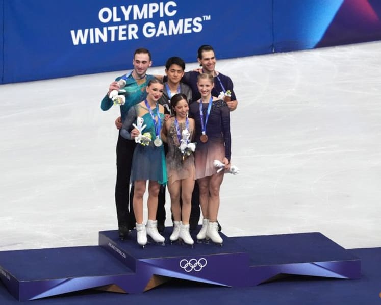 Figure skating: Metelkina and Berulava win Georgia's first ever Winter Olympic medal