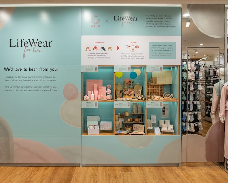 UNIQLO puts the spotlight on 100 Singapore women entrepreneurs at ION Orchard outlet