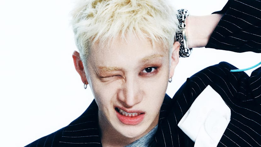 Bang Chan, leader of Stray Kids, will be in Singapore on Oct 10 for Breitling and Aston Martin F1 pop-up