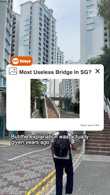 The conversation on this bridge emerges again  #8dayssg #8dayssgtrending #sgtiktok #fypsg #bridge 