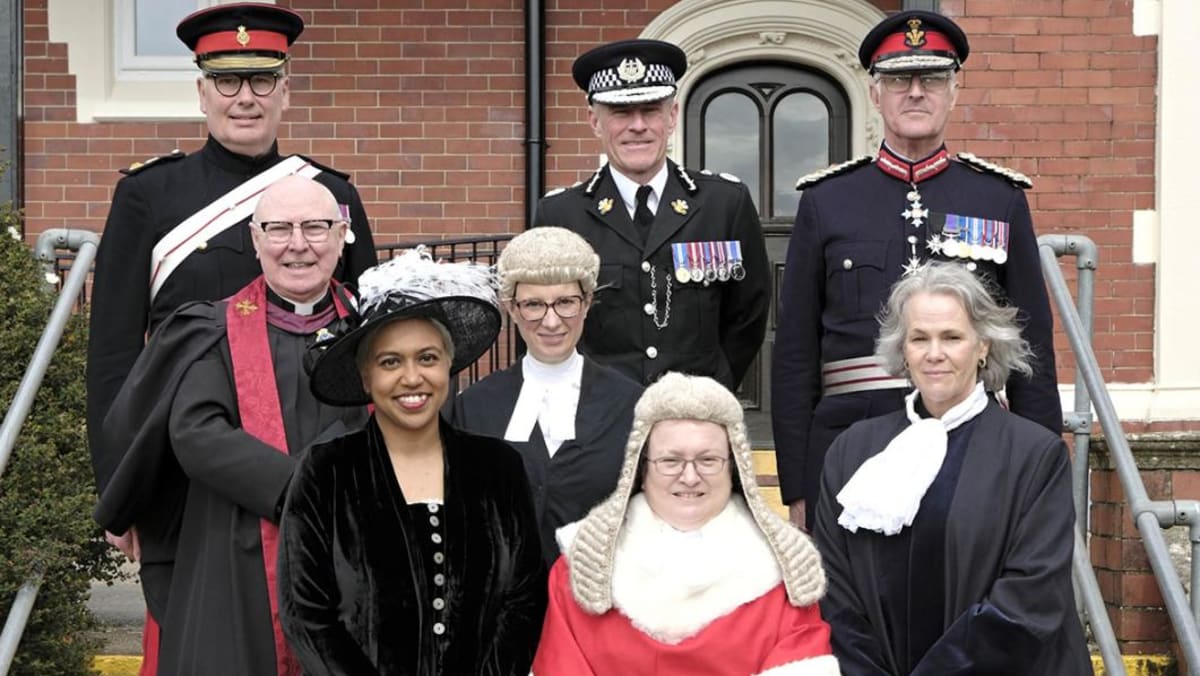 This kebaya-wearing high sheriff is a Singaporean who volunteers with vulnerable communities in Wales