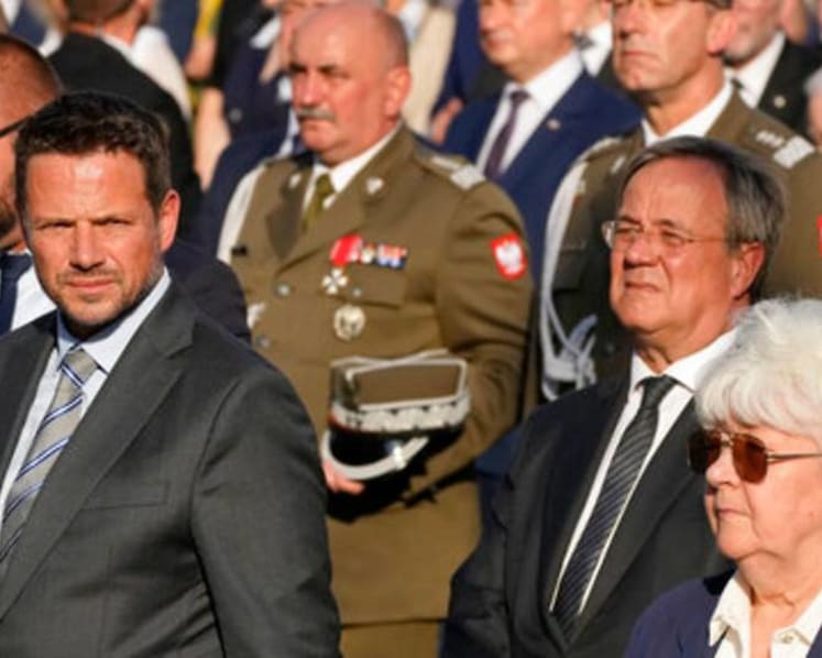 Germany's Laschet attends WWII revolt  observances in Poland