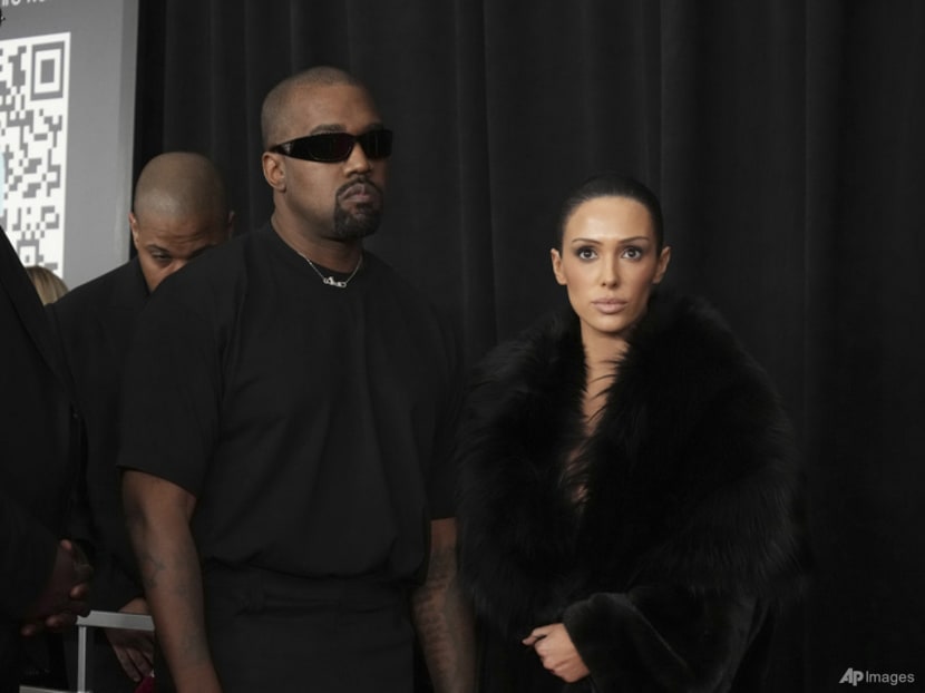 Rapper Kanye West brags about wife Bianca Censori breaking the internet with sheer nude dress stunt at Grammys