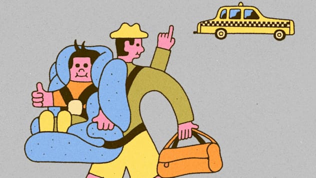 How to travel when your toddler needs a car seat