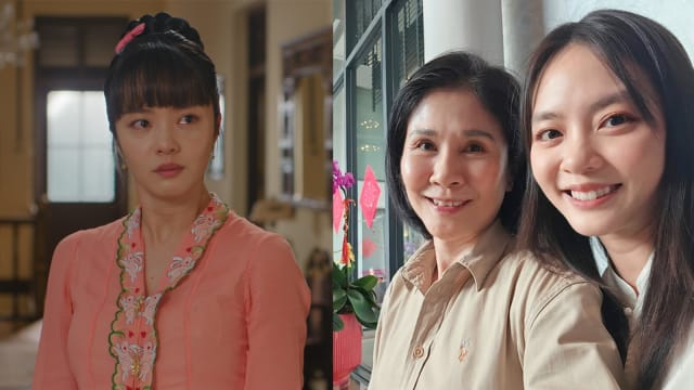 女儿黄暄婷演精神分裂大反派“张安娜”，林梅娇看了什么感受？