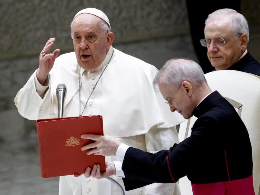 After same-sex blessing ruling, Pope Francis decries inflexible ideologies