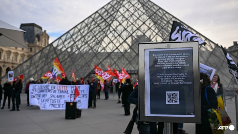 'We are angry': Louvre Museum closed as workers strike
