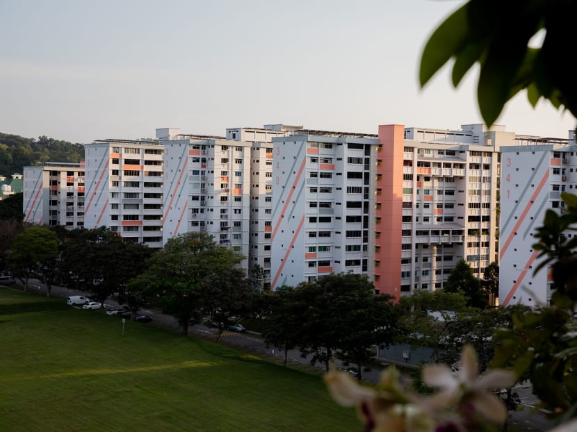 Woodlands residents complaining of foul odours include those living in the Woodgrove flats (pictured). Woodlands residents complaining of foul odours include those living in the Woodgrove flats (pictured).