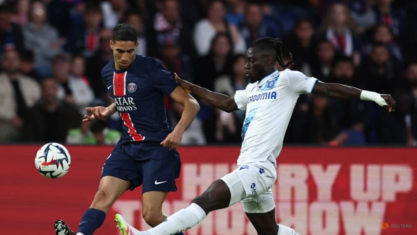 PSG beat Auxerre, St Etienne relegated on final day of Ligue 1