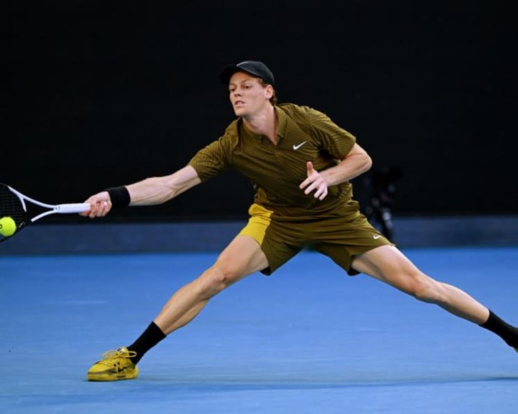 Champion Sinner races into Australian Open second round after Gaston retires
