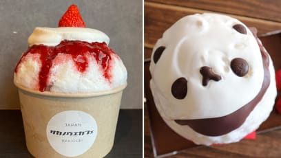 Kakigori Cafe With 4-Hour Queues In Tokyo Comes To S’pore, ‘Strawberry Shortcake’ Shaved Ice Sold 
