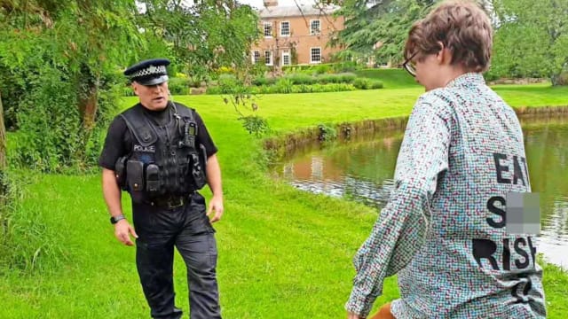 涉非法闯入苏纳克住宅 英国警方逮捕四男
