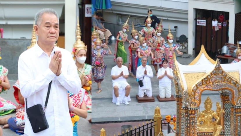 Richard Low Spent S$3.9K On 52 Dancers To Thank Four-Faced Buddha In Thailand For Answering His Prayers