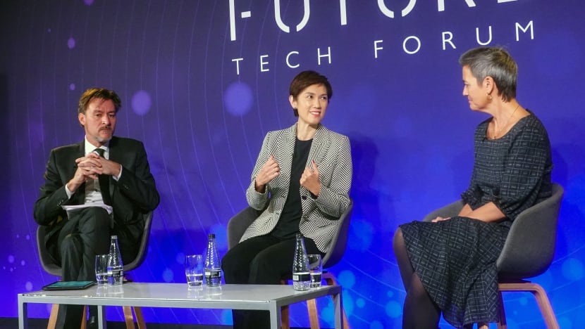 Digital regulations needed to build trust so people, businesses have confidence participating in digital domain: Josephine Teo Digital regulations needed to build trust so people, businesses have confidence participating in digital domain: Josephine Teo