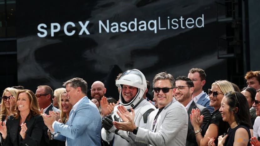 SpaceX rises modestly ahead of Russell rebalance, Nasdaq entry next