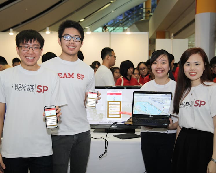 Students, SPF develop app that sounds alarm to deter offenders, sends crime evidence