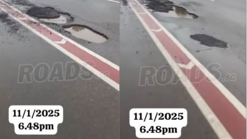 Hampir 100 lubang jalan dikesan di merata SG pada awal Jan 2025: LTA Hampir 100 lubang jalan dikesan di merata SG pada awal Jan 2025: LTA