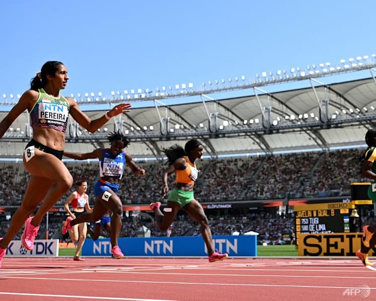 Shanti Pereira sets new 200m national record, qualifies for World Championships semis