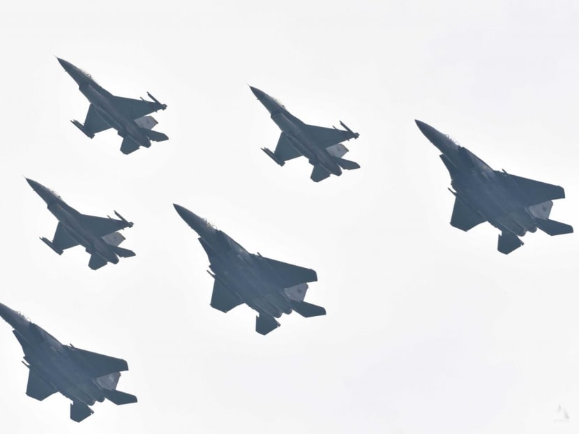 FPDA nations mark 50 years of defence pact with aerial, naval display at Marina South