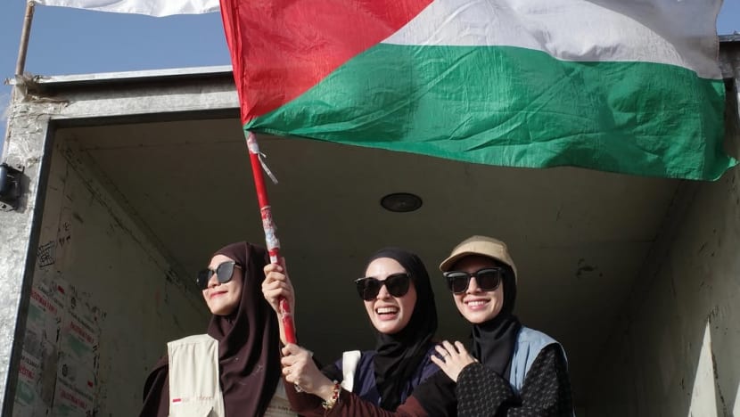 Zaskia Adya Mecca beberkan terjebak di Kairo saat Global March to Gaza