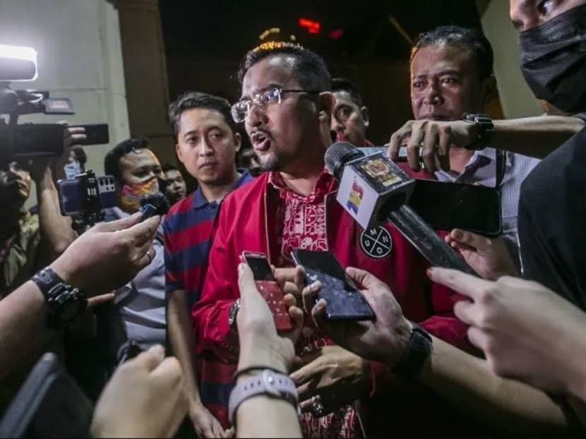 Umno Youth chief Asyraf Wajdi Dusuki is seen here as he arrives at the party's headquarters in WTC Kuala Lumpur on Nov 23, 2022. Umno Youth chief Asyraf Wajdi Dusuki is seen here as he arrives at the party's headquarters in WTC Kuala Lumpur on Nov 23, 2022.