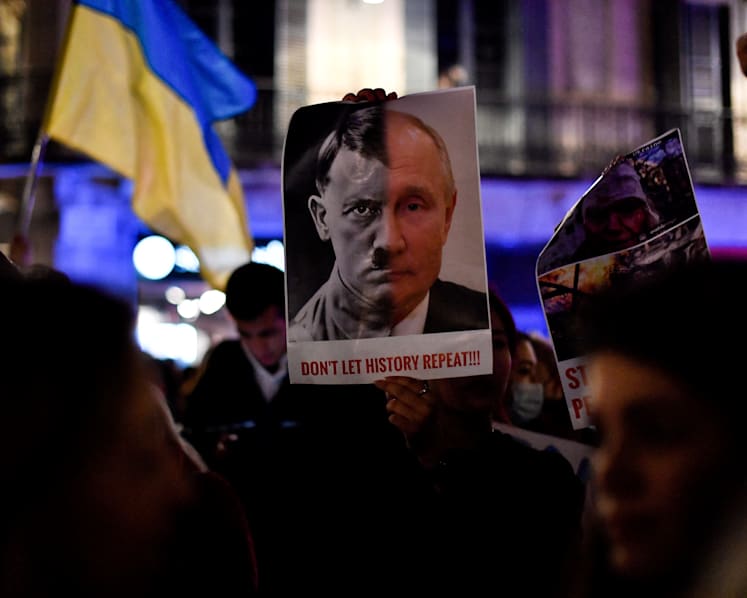Putin revisits Hitler’s playbook to spark conflict in Ukraine 