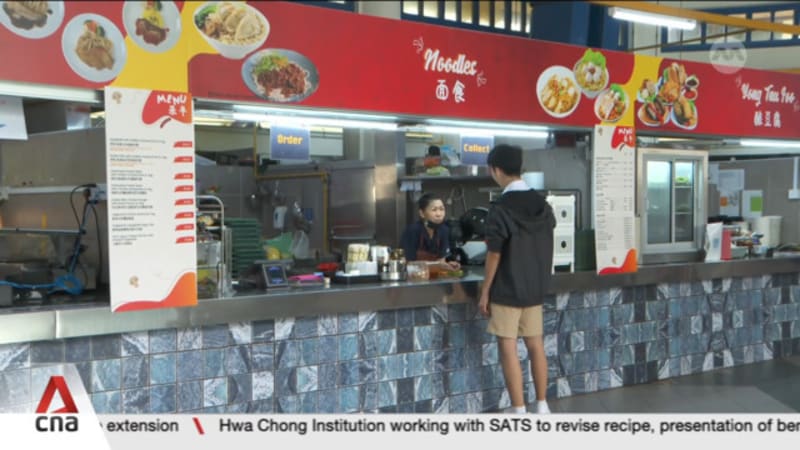 Hwa Chong, SATS explore setting up kitchen on school’s premises to prepare bento meals 