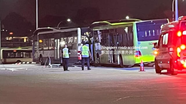 又一起涉及巴士车祸 三巴旺两巴士碰撞一车长送院 