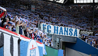 Hansa Rostock apologise after nine-year-old injured by pyrotechnics